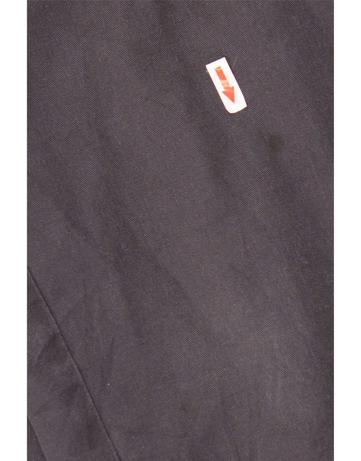 Calças Chino retas masculinas Dickies W42 L32 poliéster azul marinho