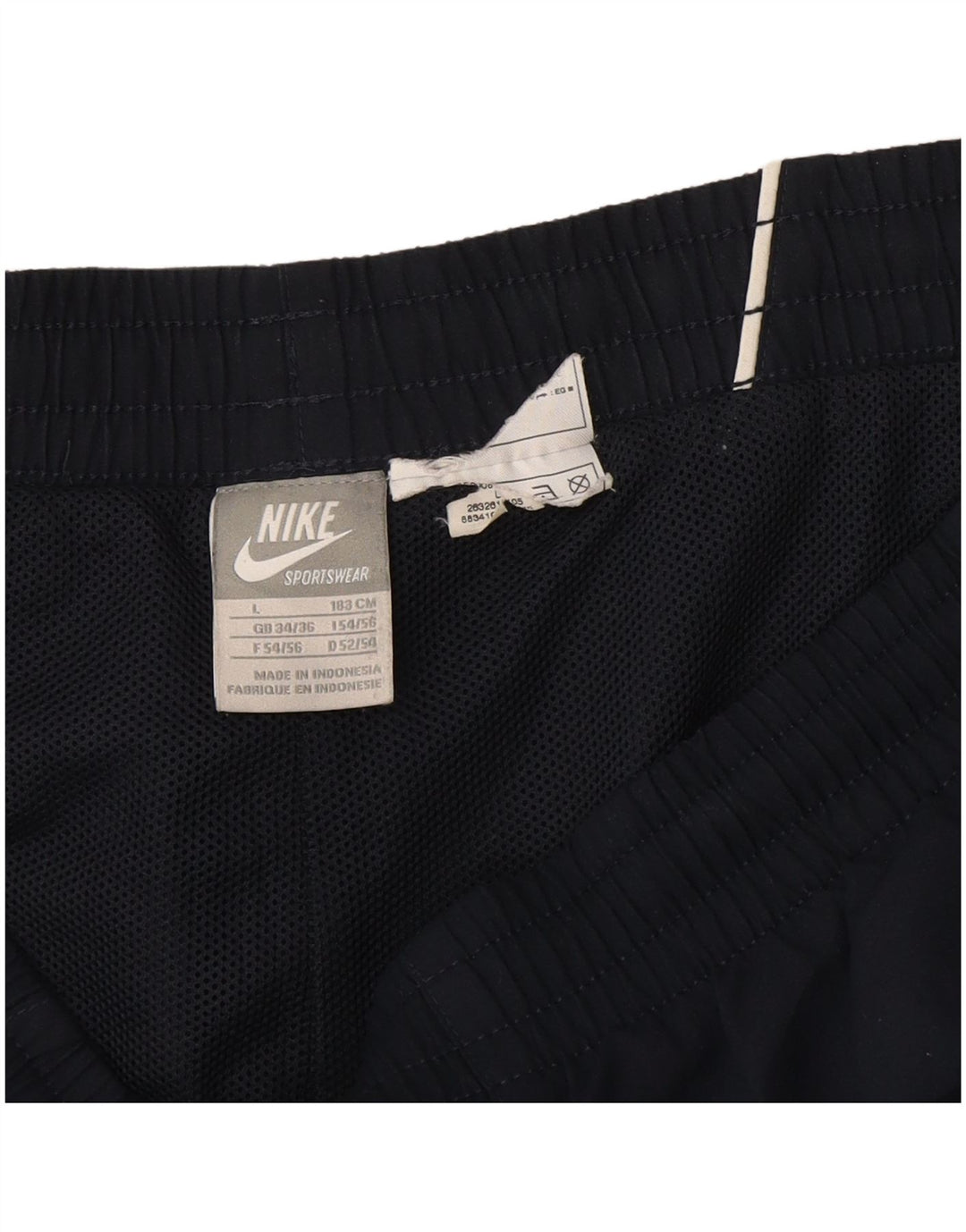 Shorts esportivos masculinos Nike grandes pretos