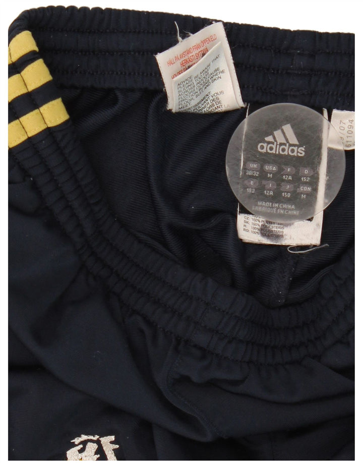 Calças de treino Adidas menino 11-12 anos azul marinho poliéster