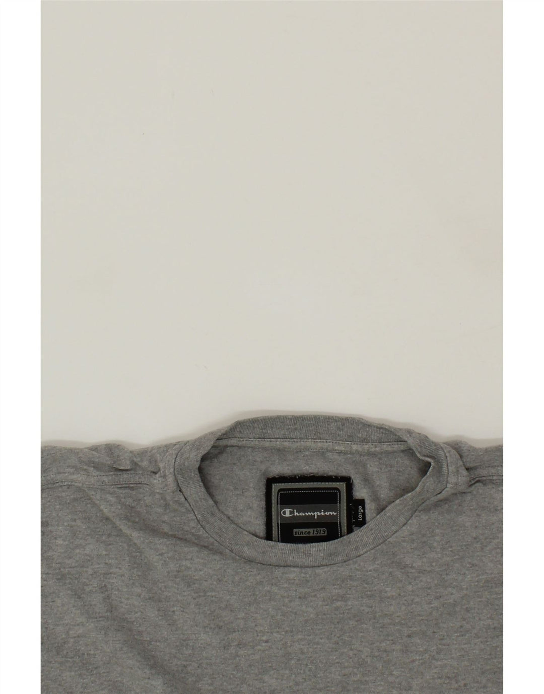 CHAMPION Mens T-Shirt Top Large Grey Cotton Vintage Champion and Second-Hand Champion from Messina Hembry 