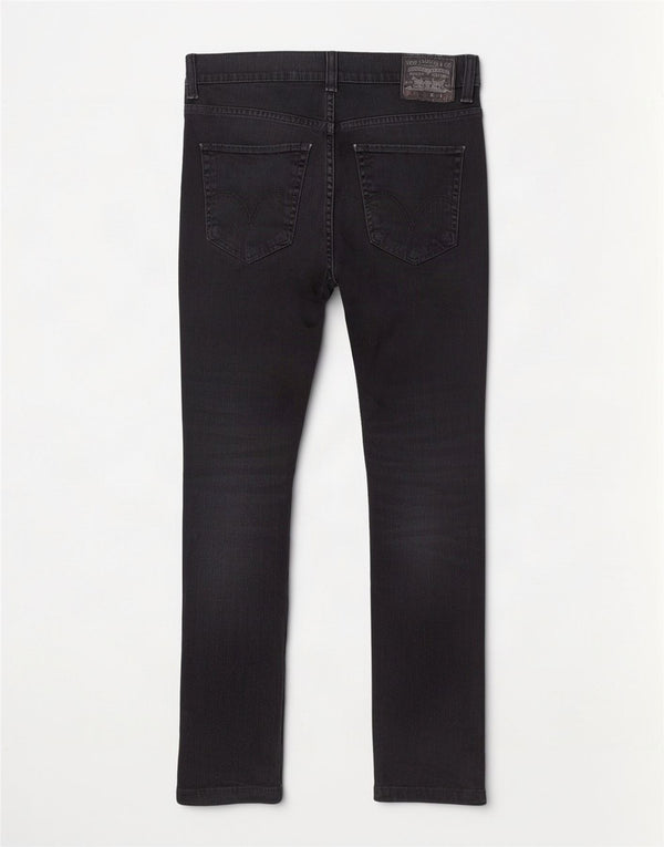 Levi's Masculino 511 Skinny Jeans W33 L32 Algodão Preto
