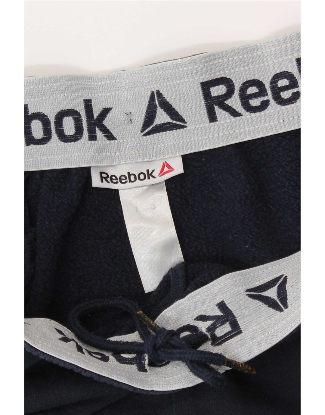Reebok Mens Cargo Calças de treino Joggers grandes azul marinho