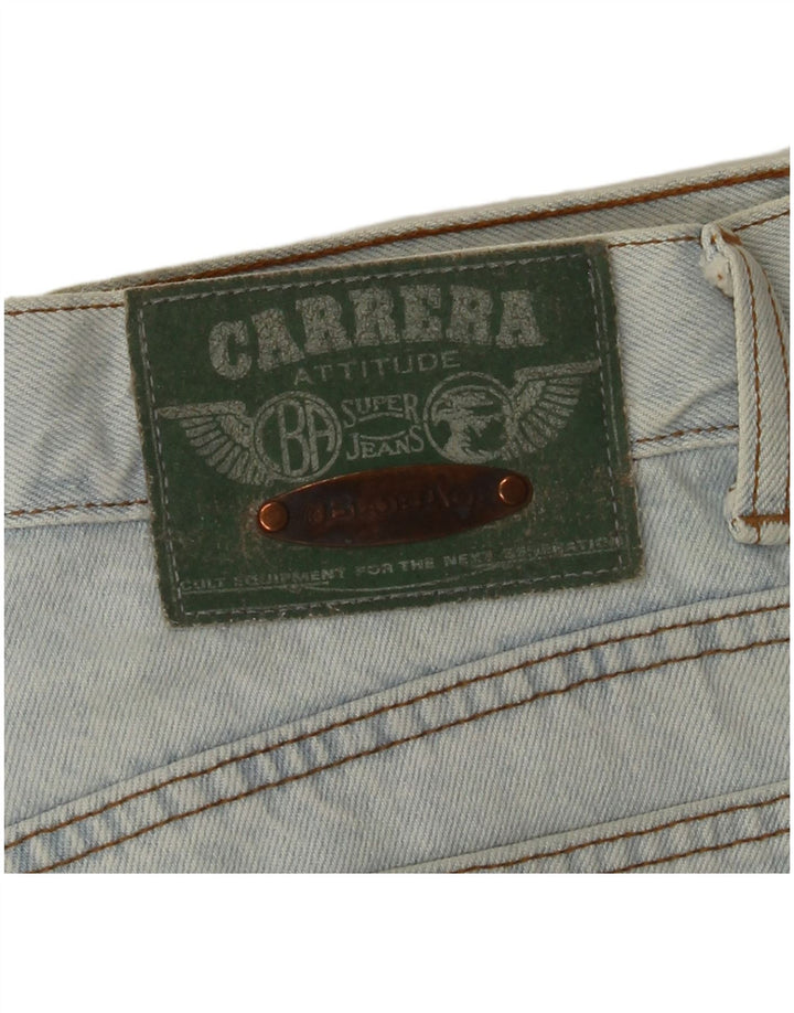 Calça jeans reta feminina CARRERA W28 L33 azul