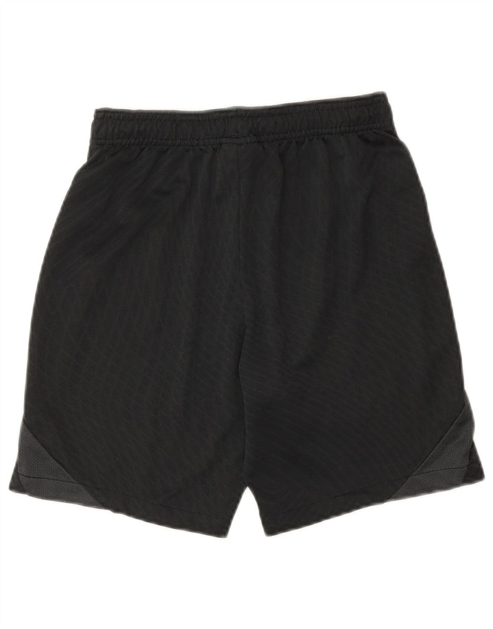 Shorts esportivos Nike Boys Dri Fit 10-11 anos médio preto colorblock