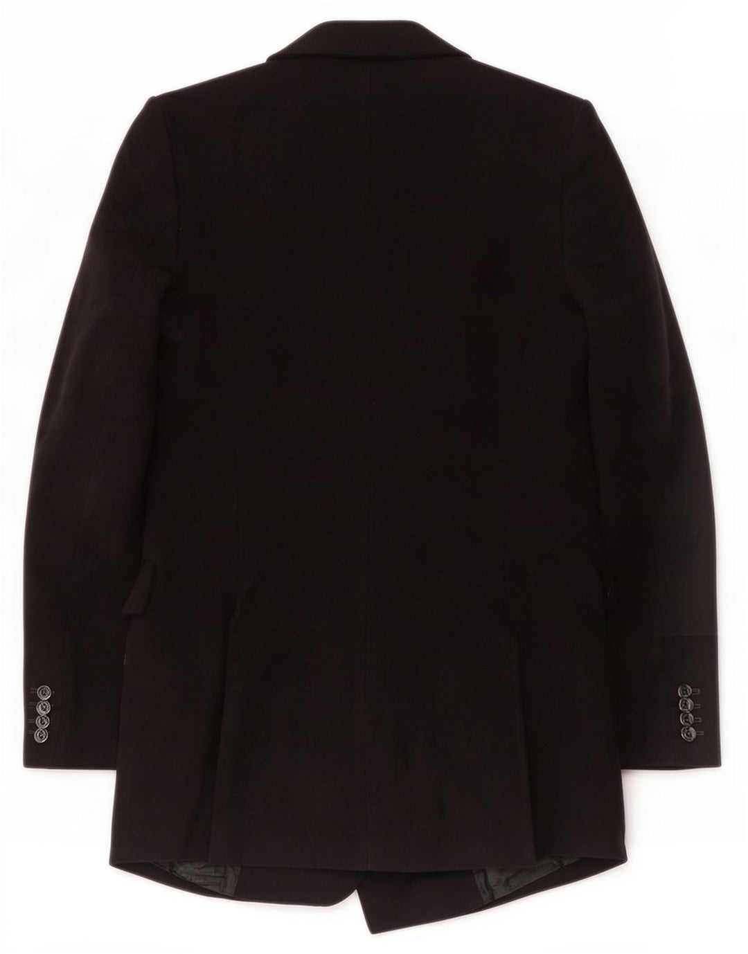 Jaqueta blazer feminina Zara com peito duplo Reino Unido 12 médio preto