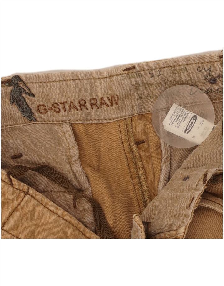 Shorts cargo masculino G-Star XL W38 algodão bege