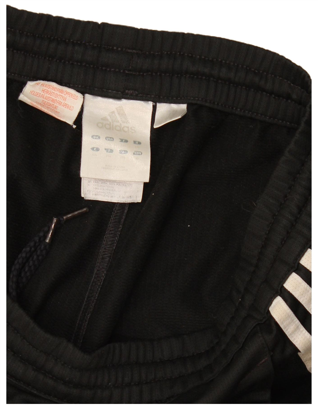 Shorts esportivos masculinos Adidas médio preto poliéster