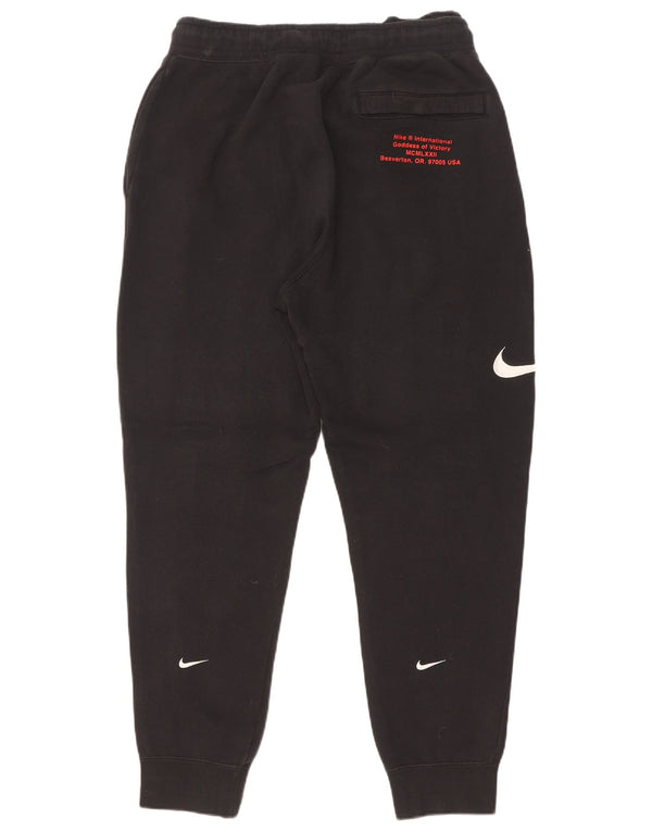 Nike Mens Graphic Calças de treino Joggers Médio Algodão Preto