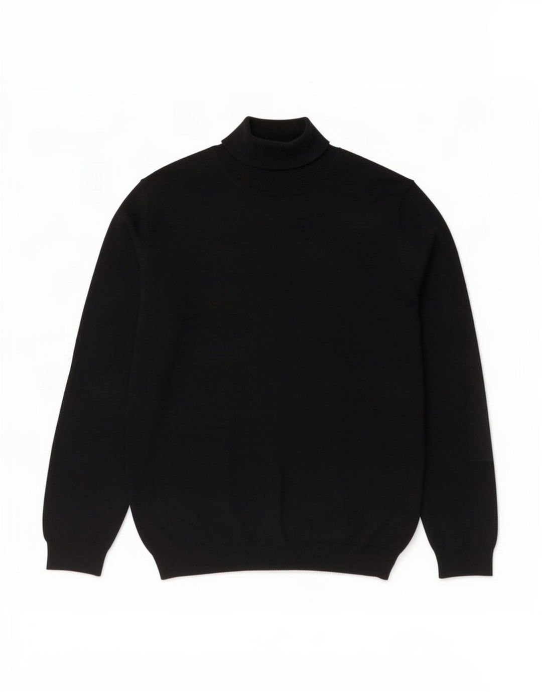 Suéter masculino Zara com gola redonda e acrílico azul marinho médio