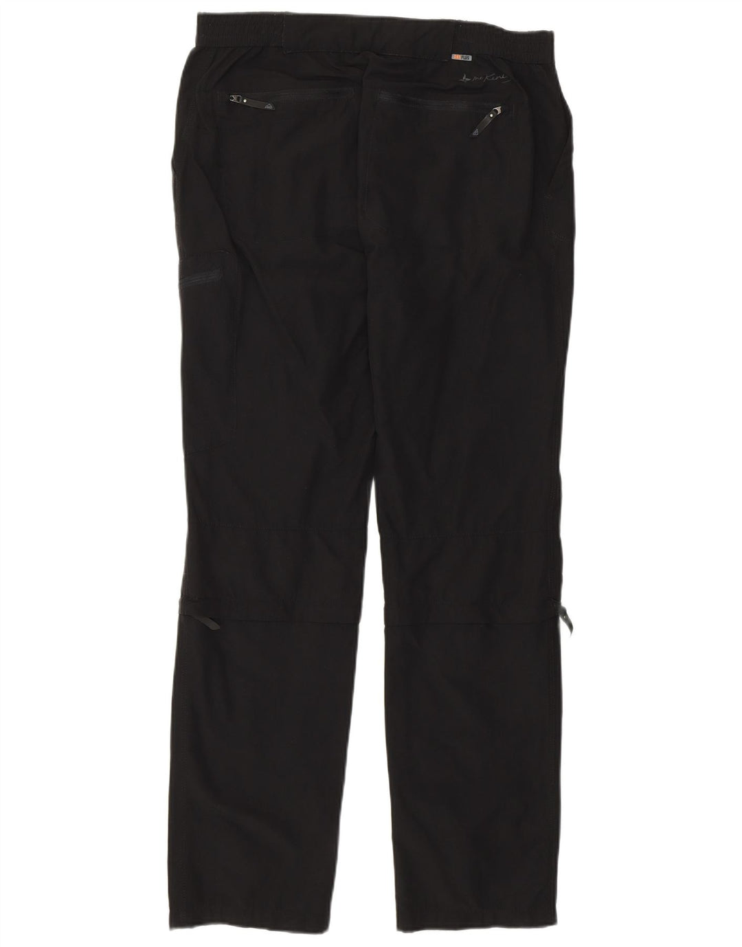 Calça cargo feminina MC Kinley Reino Unido 14 médio W32 L30 poliamida preta