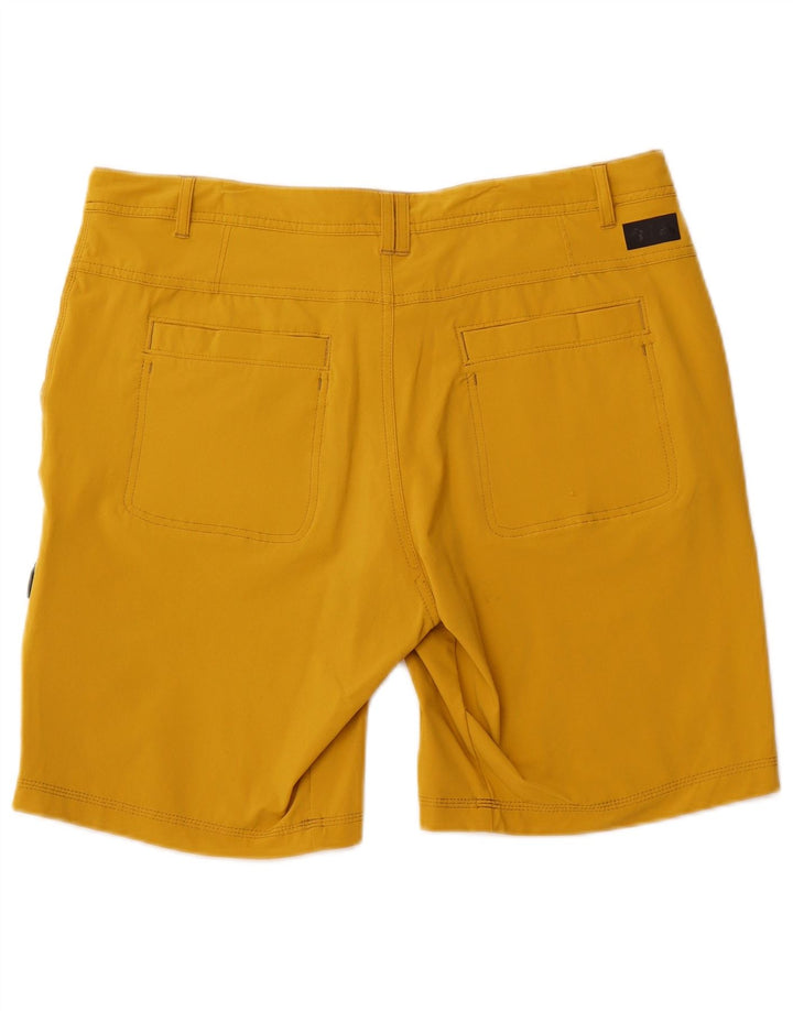 ADIDAS Mens Shorts W36 Grande Laranja Poliamida