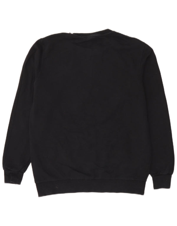 Puma moletom masculino jumper grande algodão preto