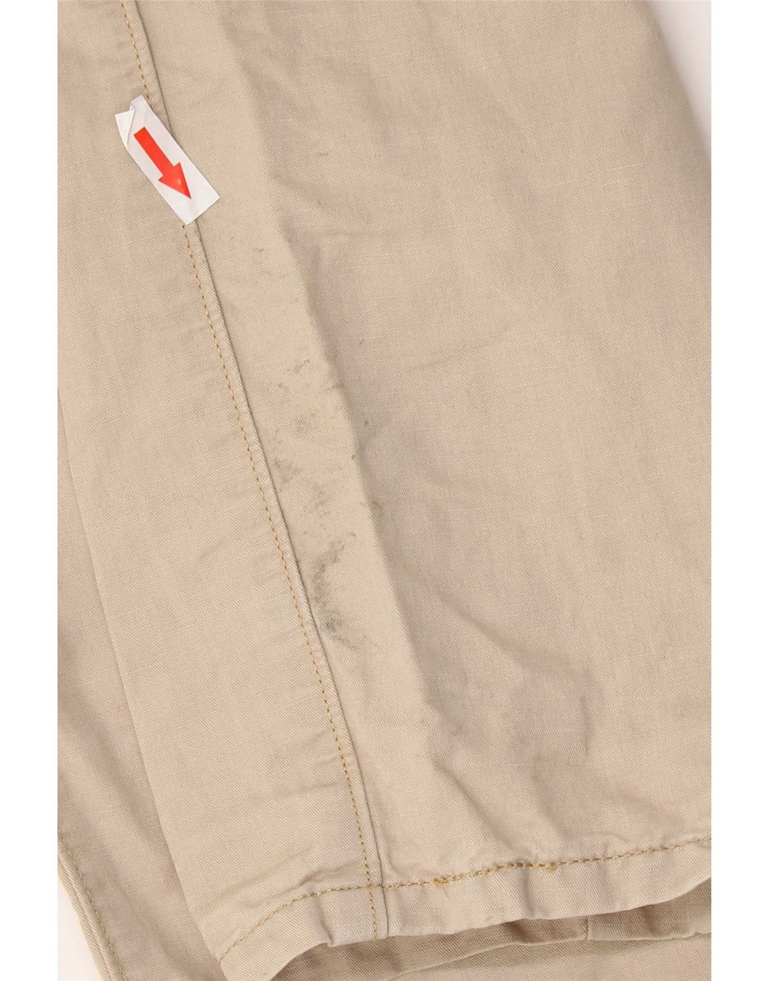 Calça jeans reta masculina Levi's W28 L32 algodão cinza
