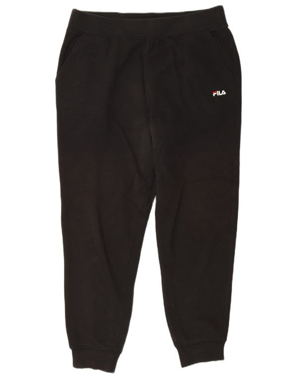 Calça de treino masculina Fila Joggers XL preto algodão