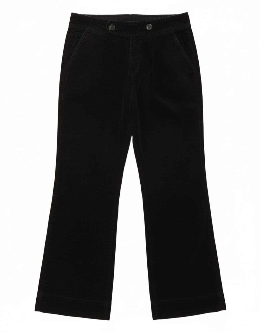 EDDIE BAUER Calça feminina casual bootcut W32 L31 preta
