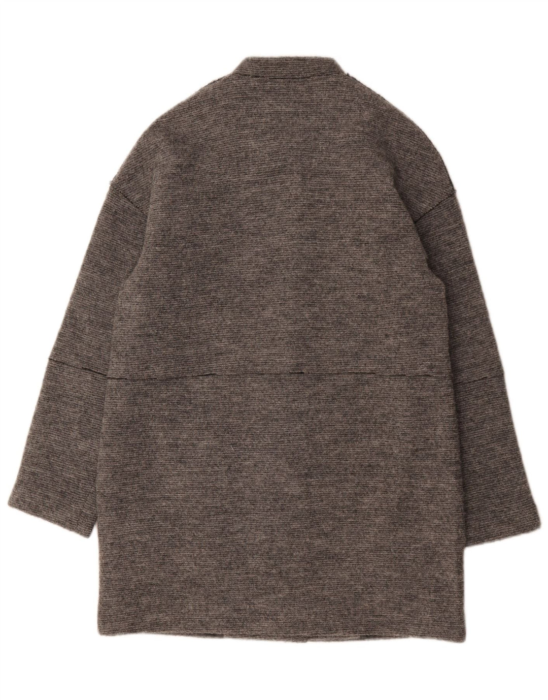 Sobretudo feminino Esprit UK 12 lã cinza médio