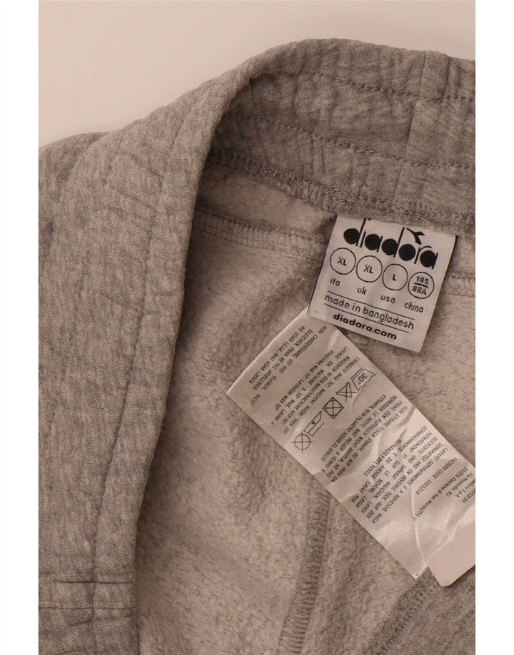 DIADORA Mens Tracksuit Trousers Joggers XL  Grey Cotton Vintage Diadora and Second-Hand Diadora from Messina Hembry 
