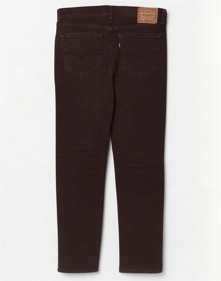 Levi's Masculino 531 Slim Jeans W36 L32 Algodão Preto