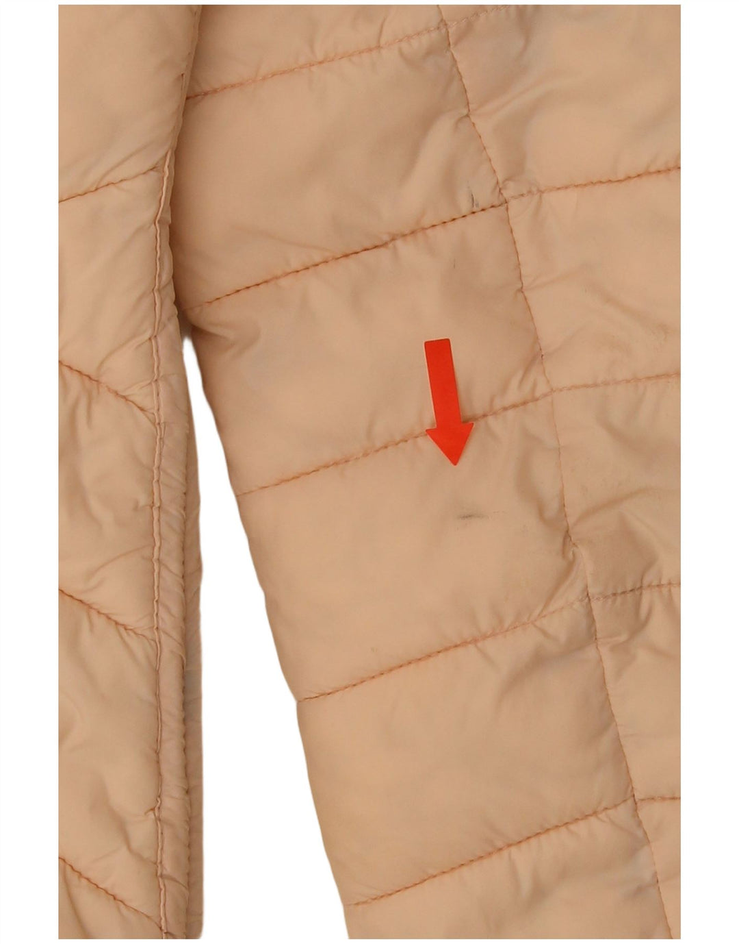 Jaqueta acolchoada com capuz feminina Superdry UK 10 nylon rosa pequeno