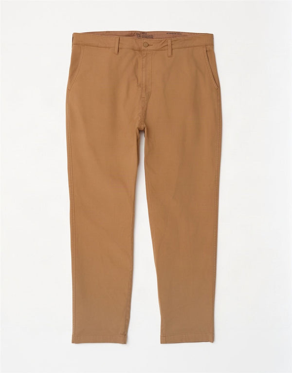 Calça Chino Cônica Masculina Levi's W38 L32 Algodão Cáqui
