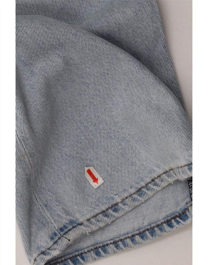 Jeans feminino Levi's Ribcage Straight W25 L29 Azul Algodão