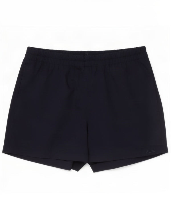 Fila Mens Sport Shorts Grande Poliéster Azul Marinho