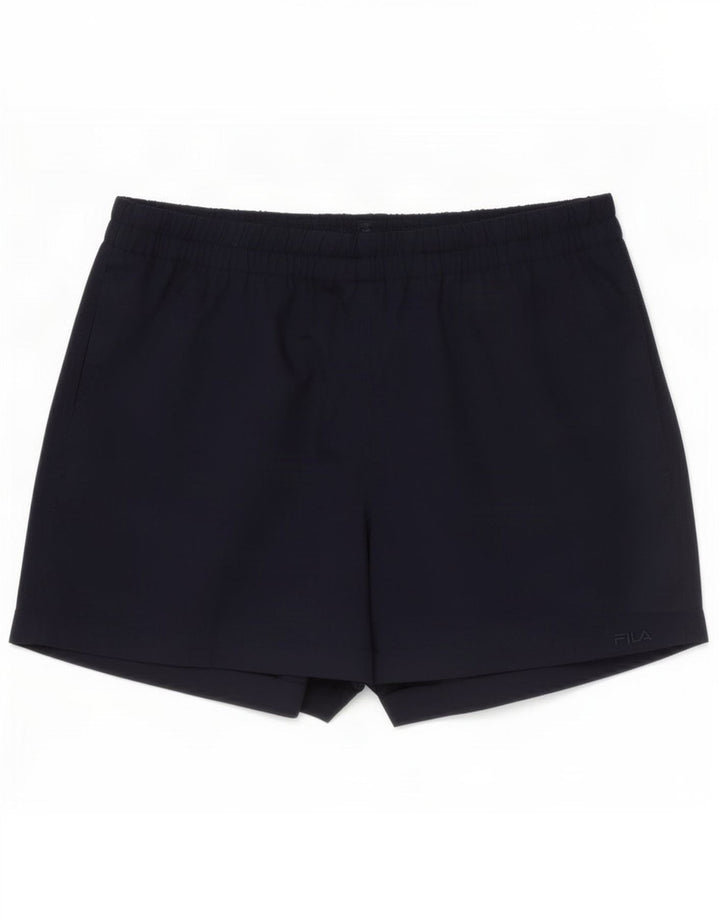 Fila Mens Sport Shorts Grande Poliéster Azul Marinho