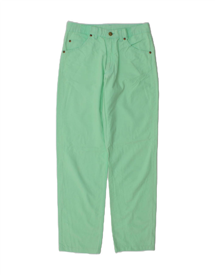 RIFLE Womens Tapered Casual Trousers W30 L30 Green Cotton Vintage Rifle and Second-Hand Rifle from Messina Hembry 