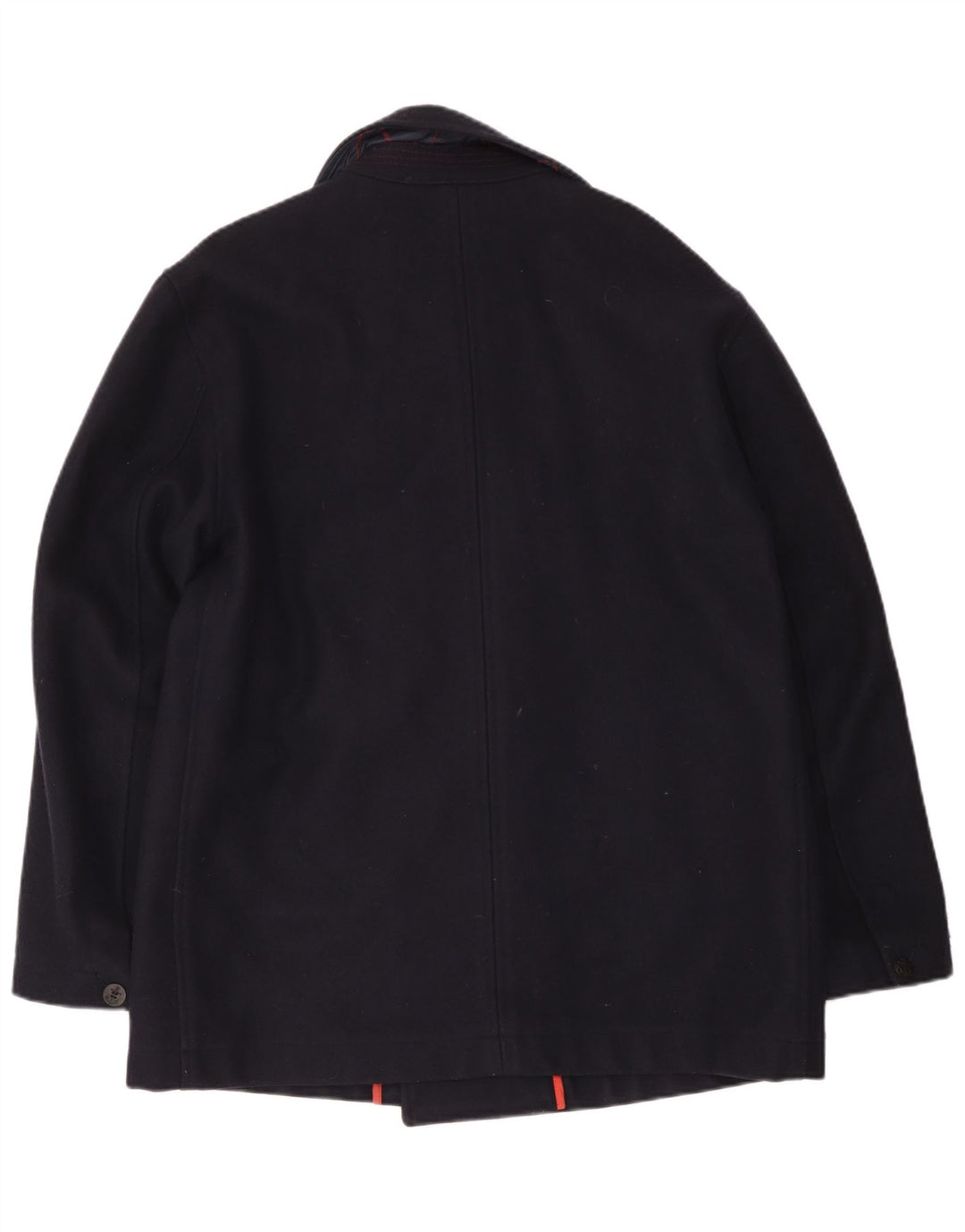 Casaco masculino Elvstrom Pea UK 42 XL lã azul marinho