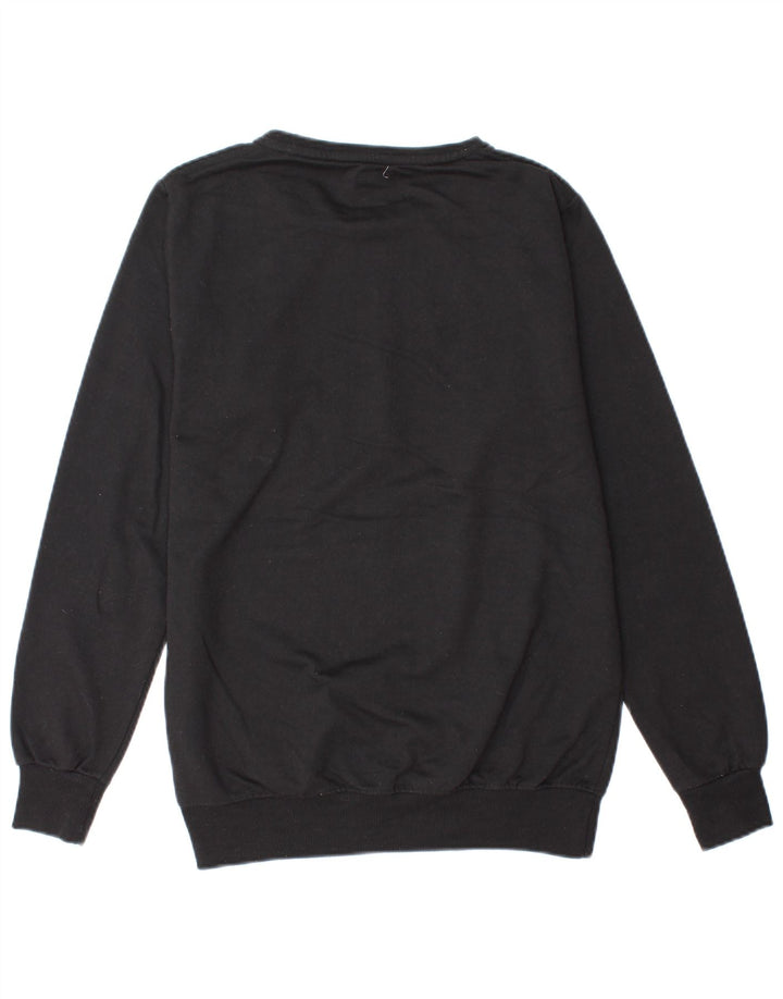 Zara Moletom Masculino Jumper Médio Preto