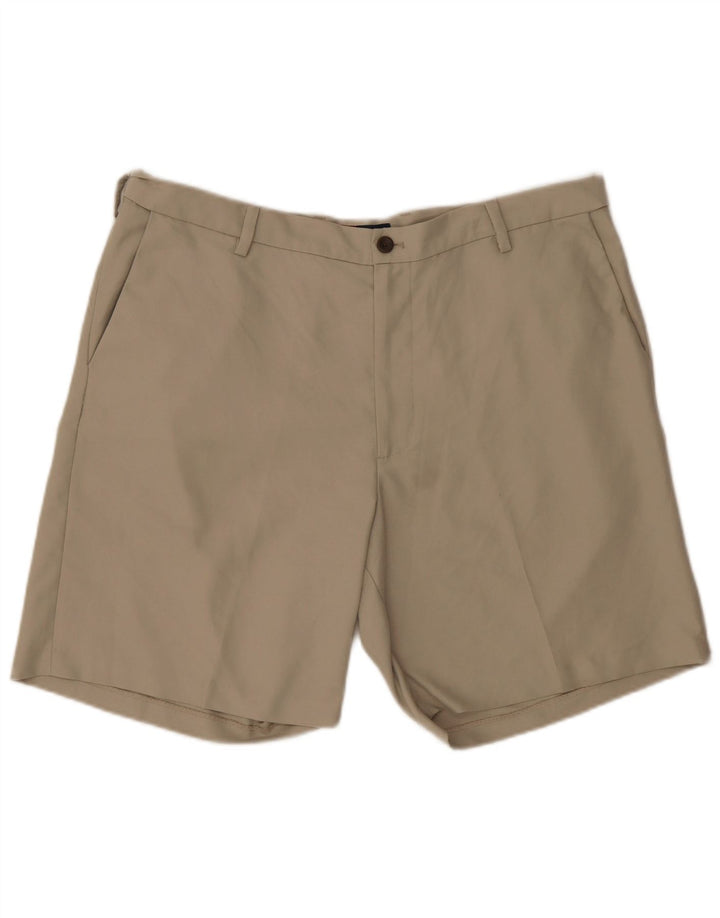Shorts Chino Masculino Chaps W40 XL Poliéster Bege