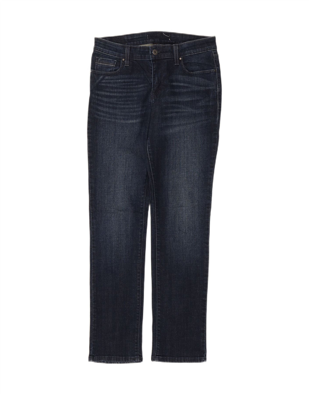 LEVI'S Womens Straight Jeans W28 L30 Navy Blue Vintage Levi's and Second-Hand Levi's from Messina Hembry 