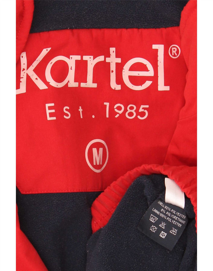 Jaqueta bomber masculina Kartel UK 38 poliéster vermelho médio