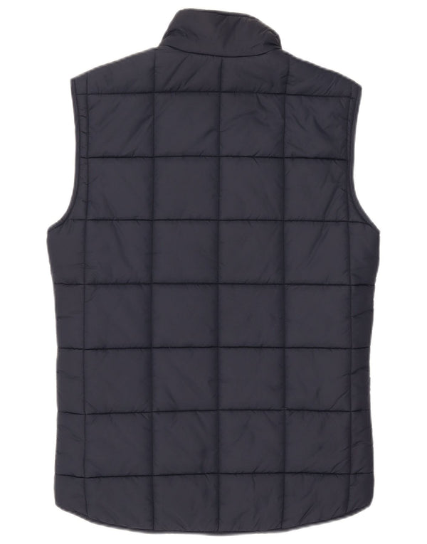 Colete acolchoado masculino Jack Wills UK 34 XS azul marinho nylon