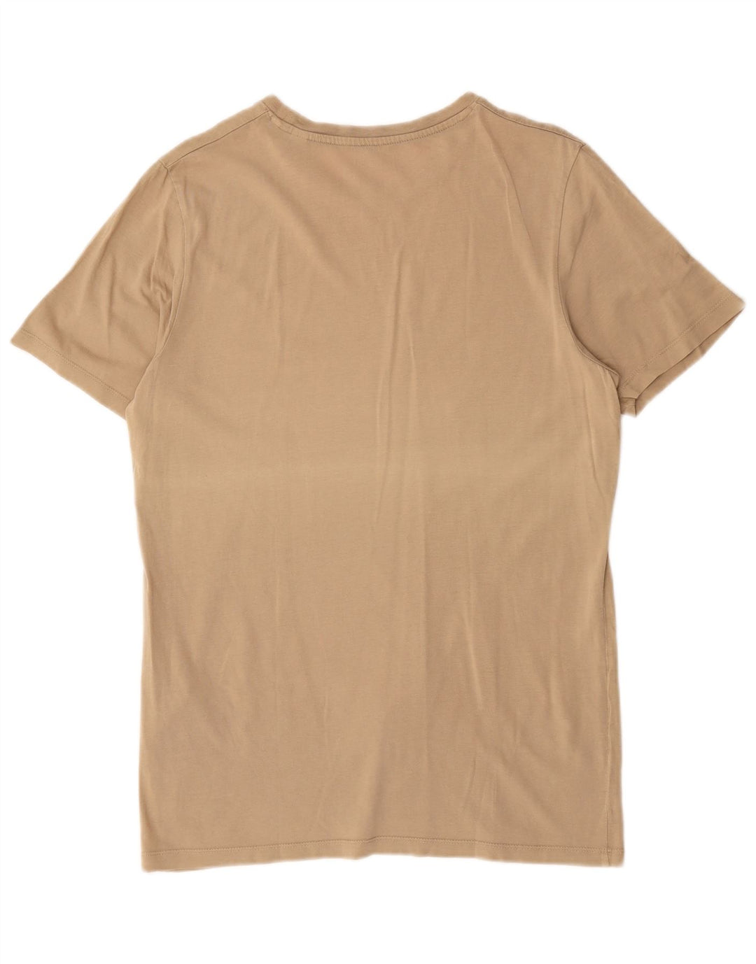 Camiseta masculina Jack & Jones grande algodão bege