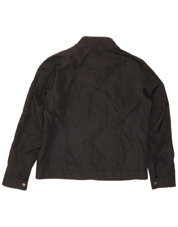 Jaqueta bomber masculina Hugo Boss EU 54 2XL poliéster preto