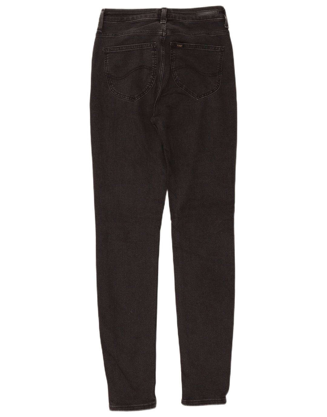 LEE Calça jeans feminina Scarlett High Skinny W28 L33 algodão preto