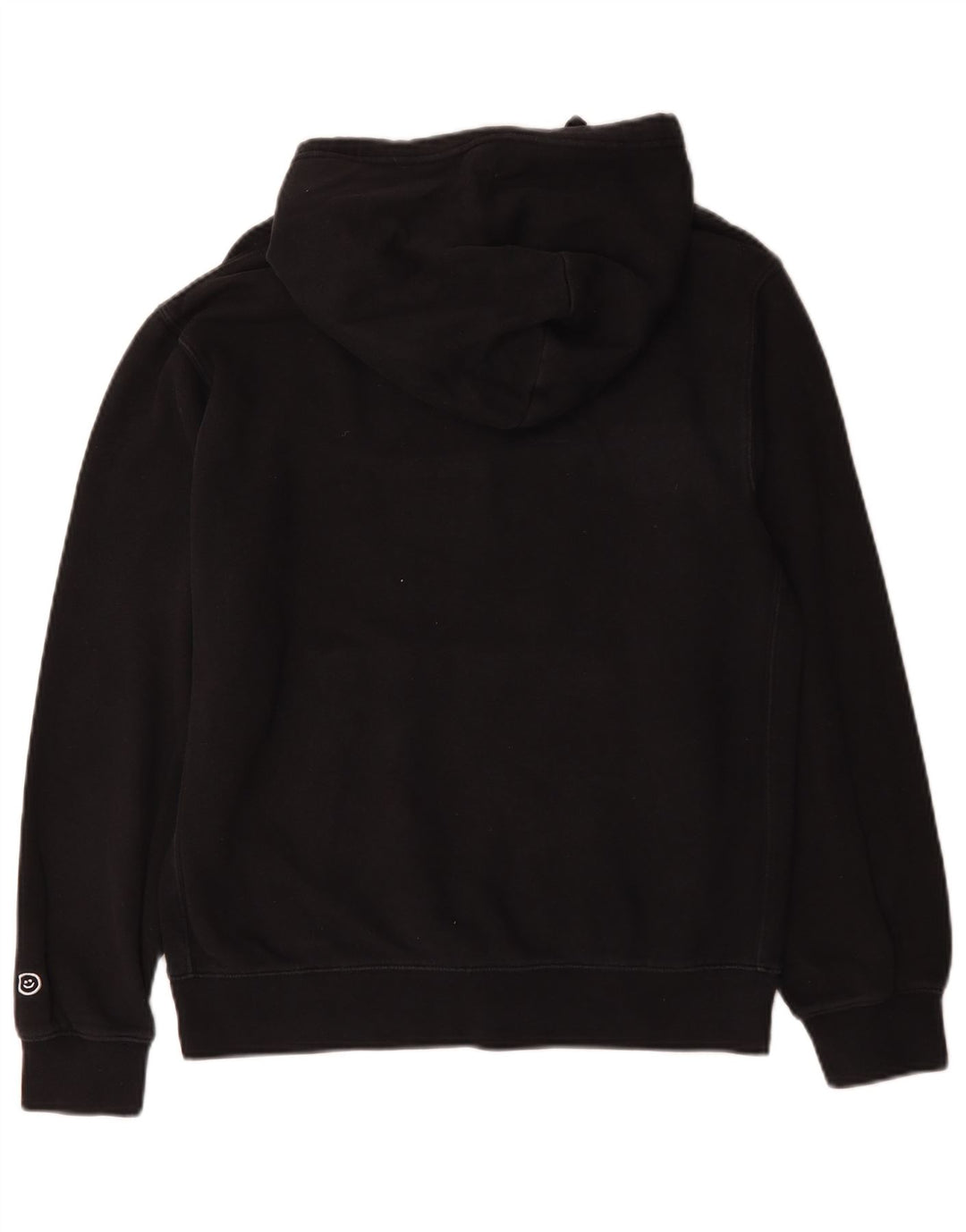 Jumper com capuz gráfico masculino Nike pequeno algodão preto