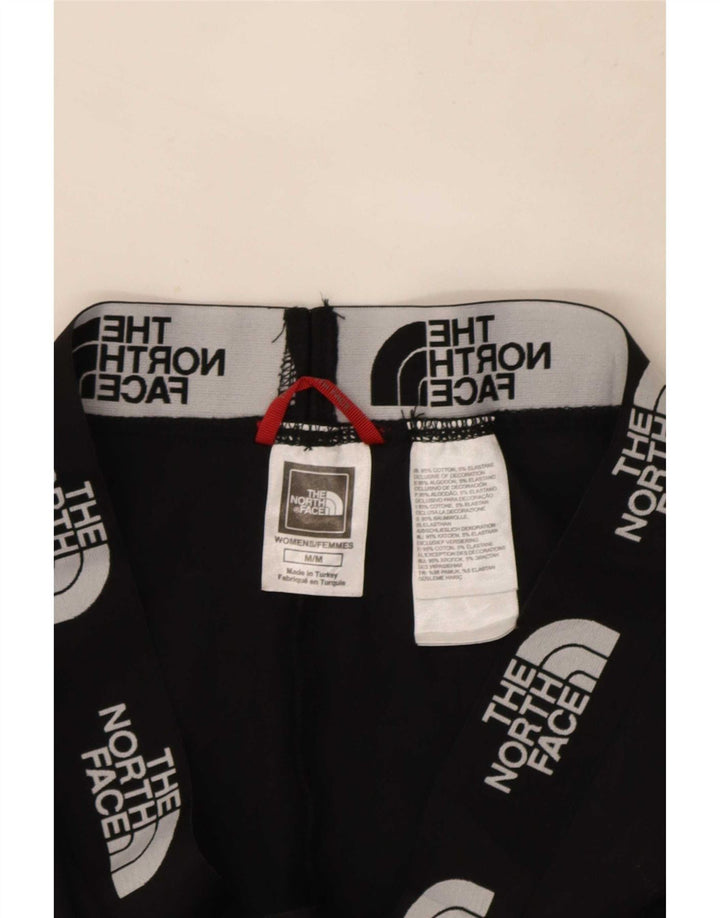 Leggings gráficas femininas The North Face UK 12 algodão preto médio