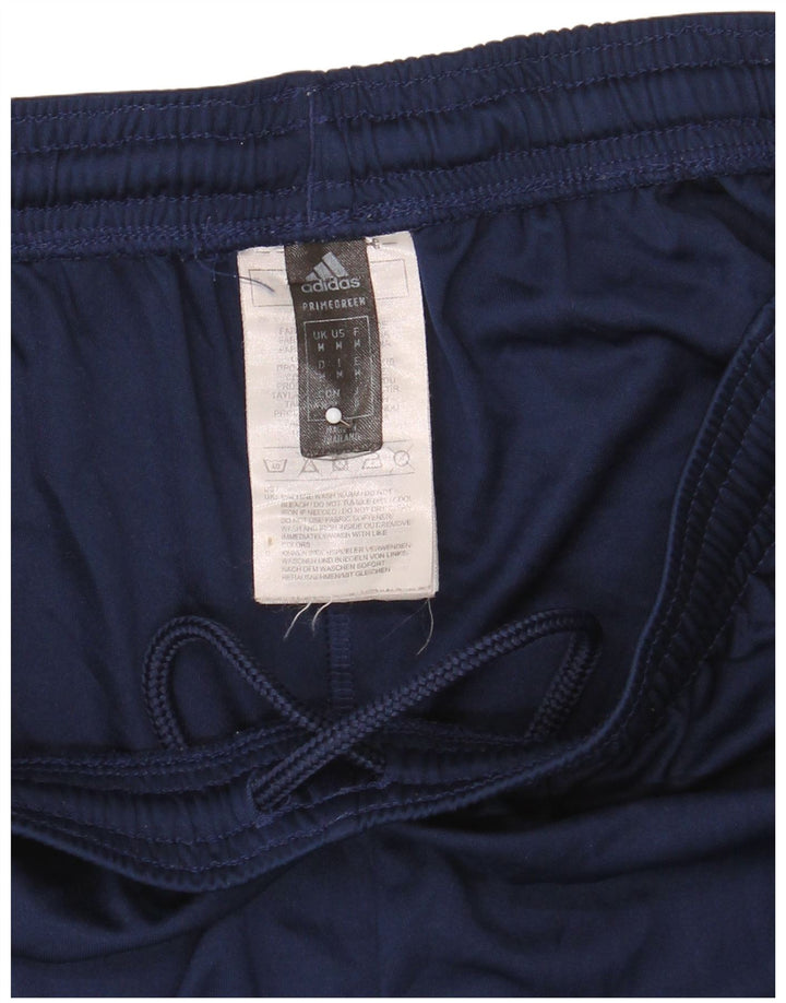 Adidas Mens Aeroready Graphic Sport Shorts Médio Azul Marinho Poliéster