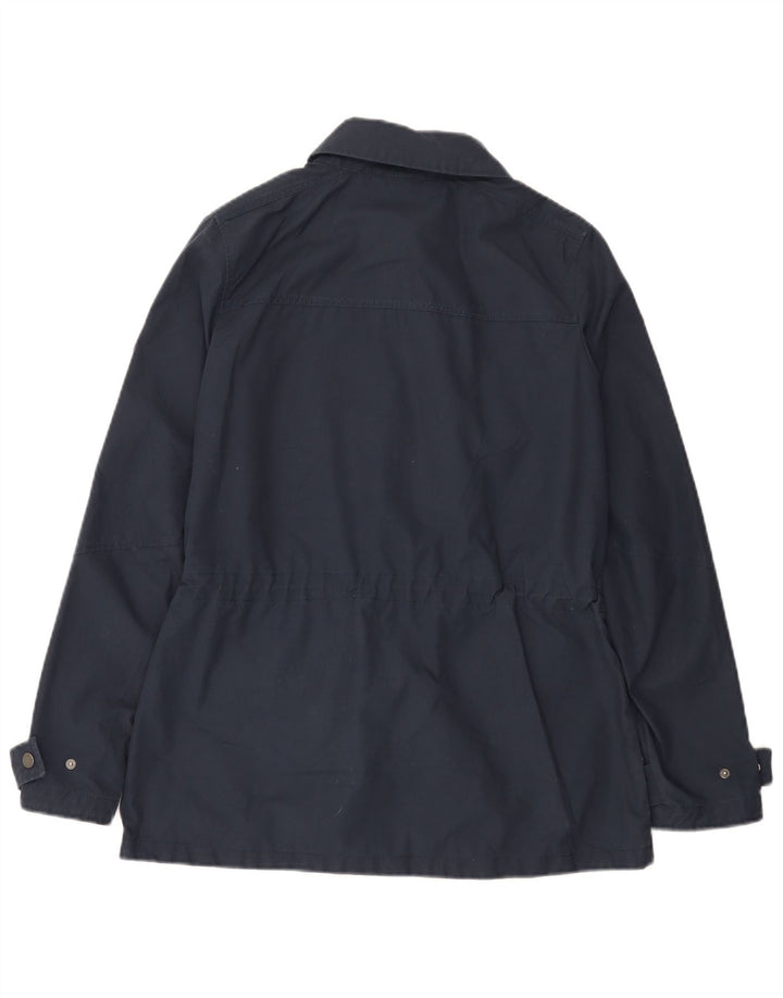 Jaqueta utilitária feminina Jack Wolfskin Reino Unido 12 poliéster azul marinho médio