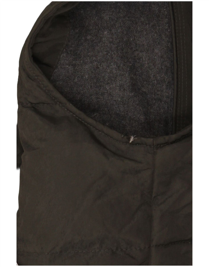 Colete acolchoado masculino John Lewis Reino Unido 38 nylon cáqui médio