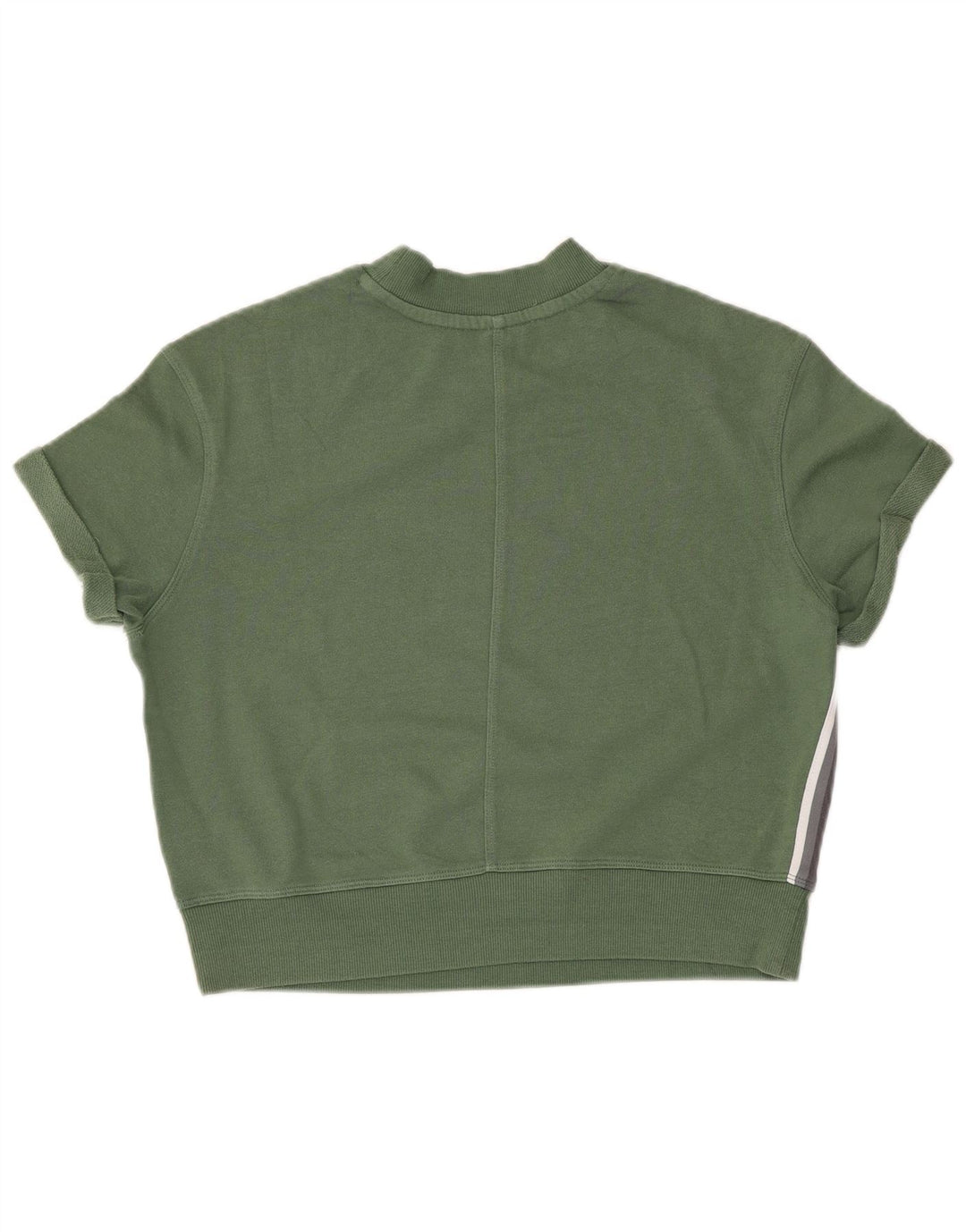 Calvin Klein moletom feminino oversized gráfico jumper Reino Unido 10 pequeno verde