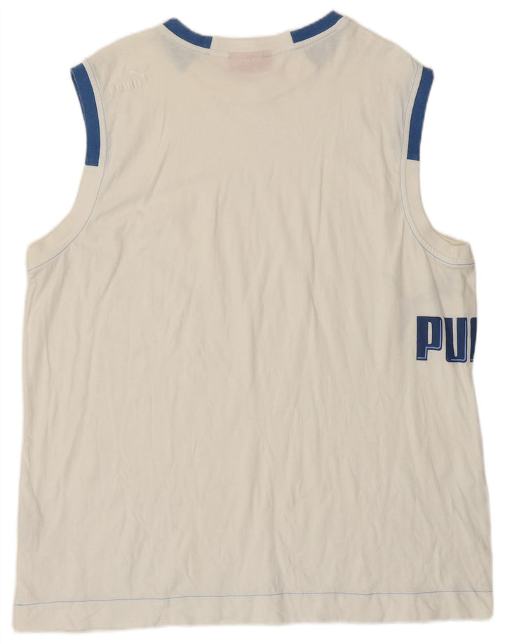 Colete gráfico Nike masculino Top XL branco colorblock