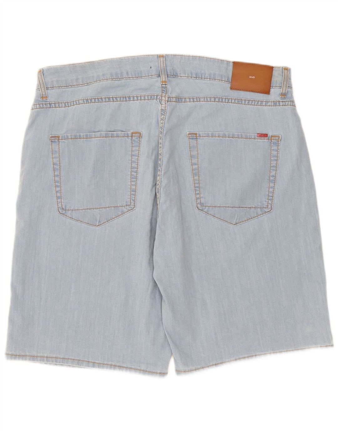Liu Jo Shorts jeans masculino W38 XL algodão azul
