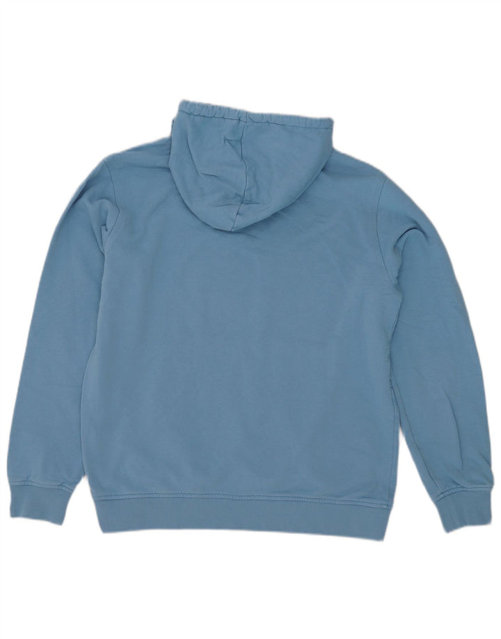 Adidas Mens Hoodie Jumper Médio Azul