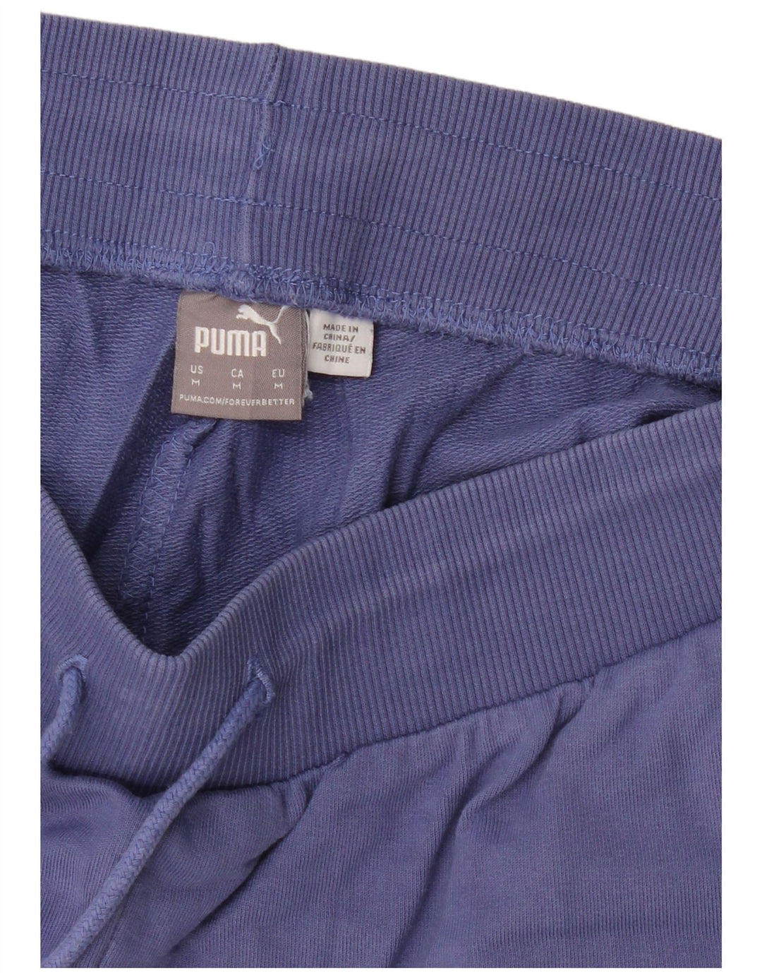 Shorts esportivos femininos PUMA UK 12 médio azul marinho