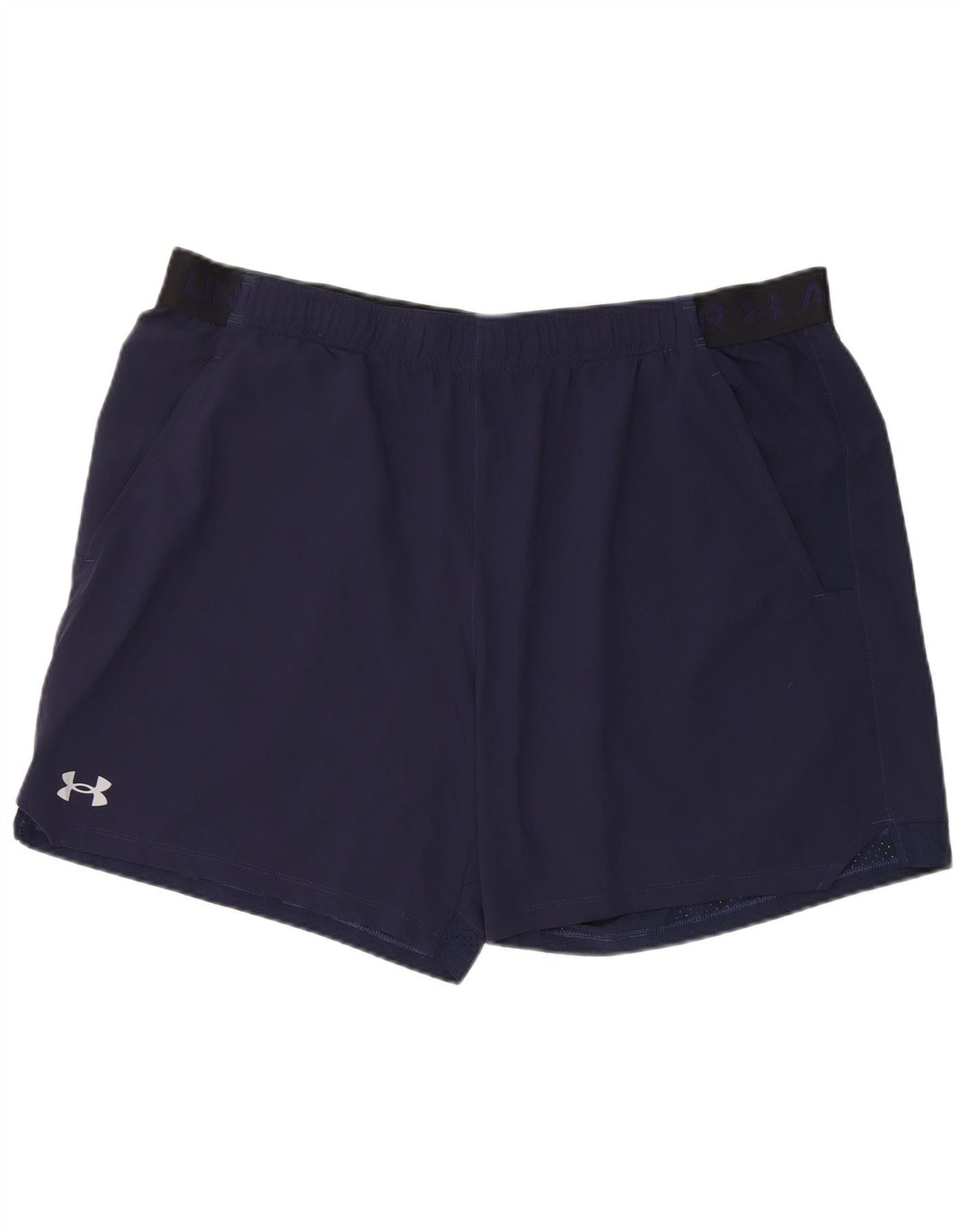 Shorts esportivos gráficos masculinos Under Armour 2XL azul marinho