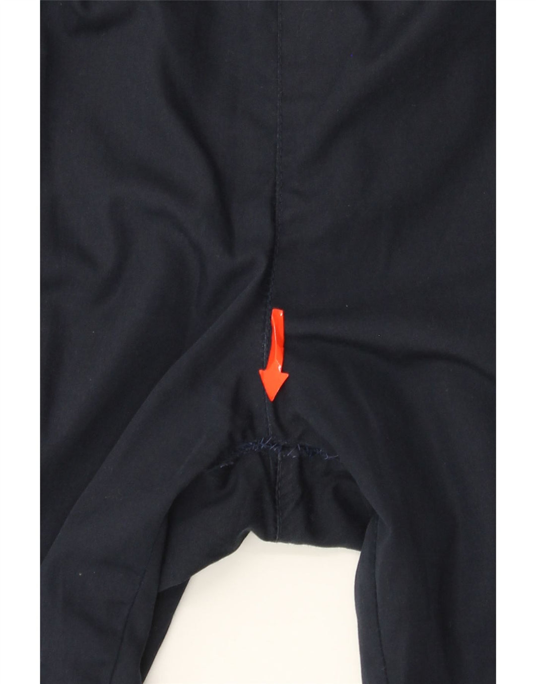 Calça de treino masculina Reebok pequena azul marinho poliéster