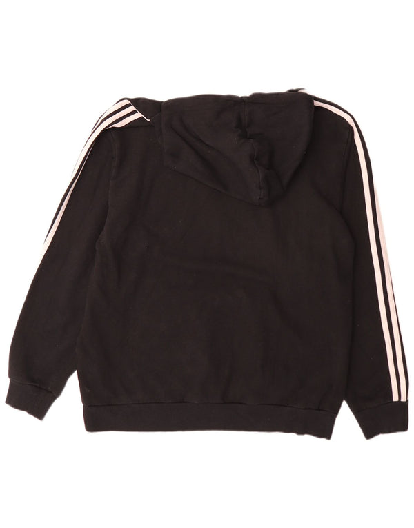 Adidas masculino gráfico moletom com capuz XL preto algodão